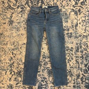 Free People CRVY High-Rise Vintage Stovepipe Jeans